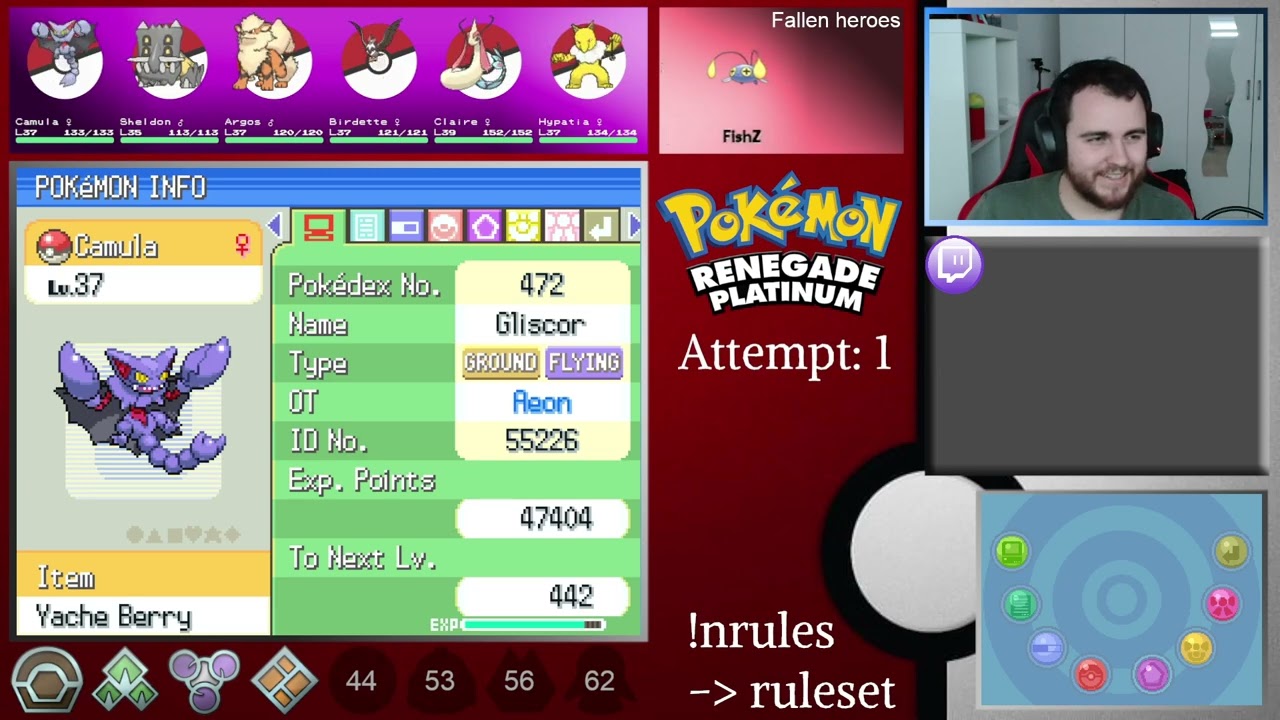 Rival Hate | Renegade Platinum Nuzlocke | Twitch VOD 27/02/2025