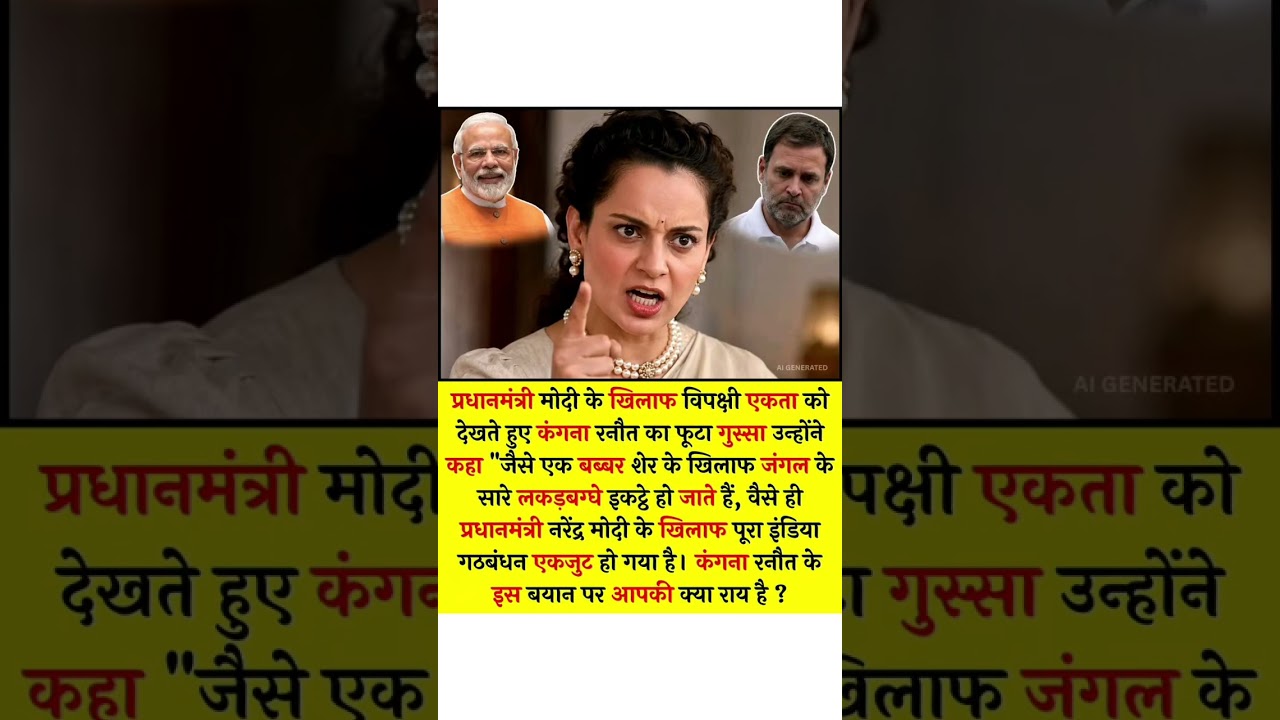 विपक्षी एकता #trending #viral #news #modigovt #shorts #kanganaranaut #pm #pmmodi #modi #cabinet