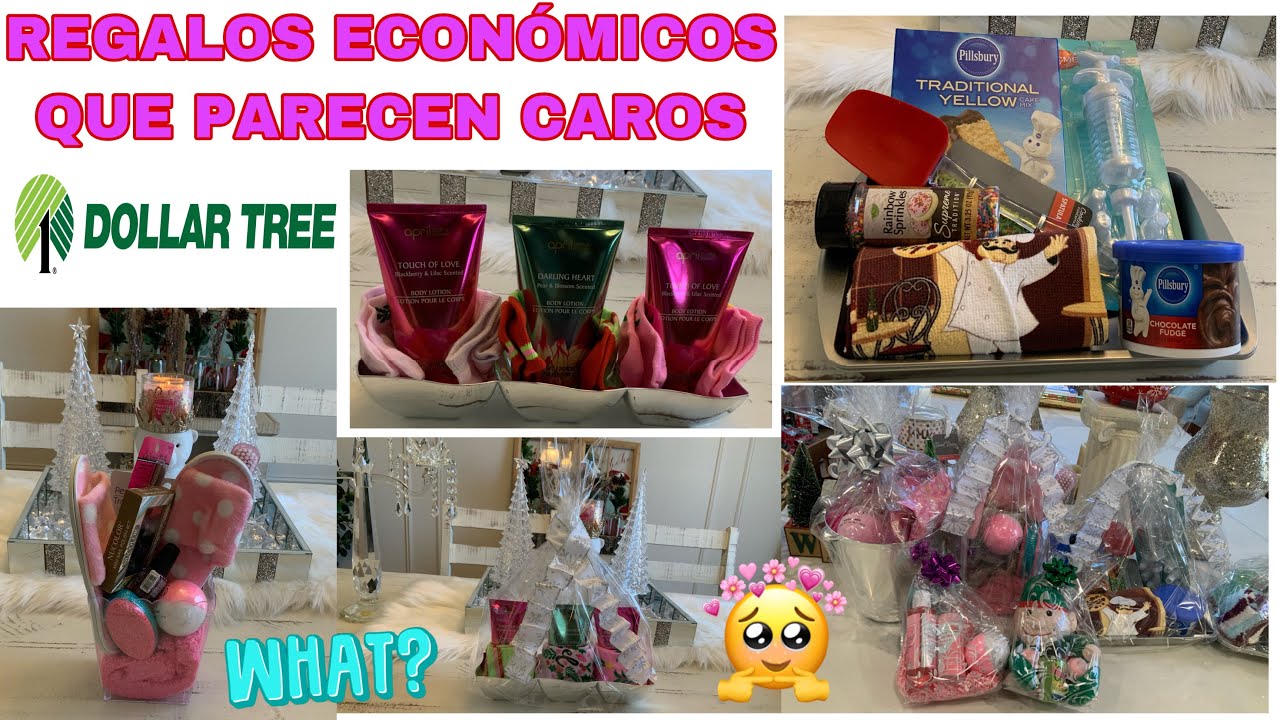 Como Hacer CANASTAS De Regalos Con Productos de DOLLAR TREE😱Regalos de $1 dllr Que Parecen CAROS🔥
