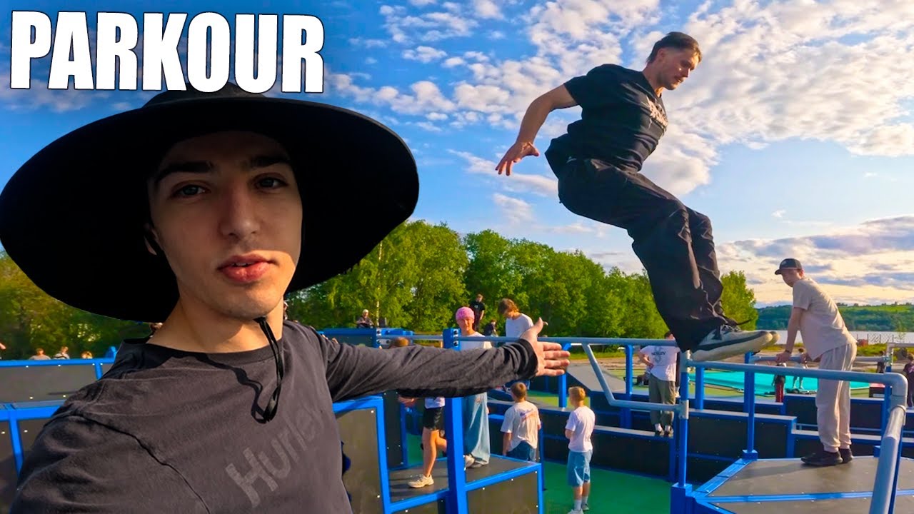 TREINEI COM O MAIOR CANAL DE PARKOUR DO MUNDO - Storror Parkour