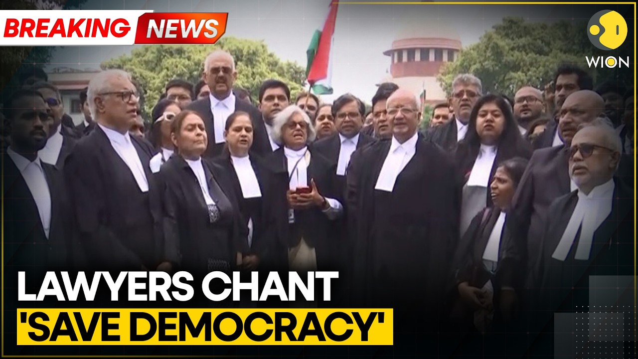 NEET Row: Lawyers Recite Preamble As NEET Protest Intensifies Across Delhi | WION Breaking