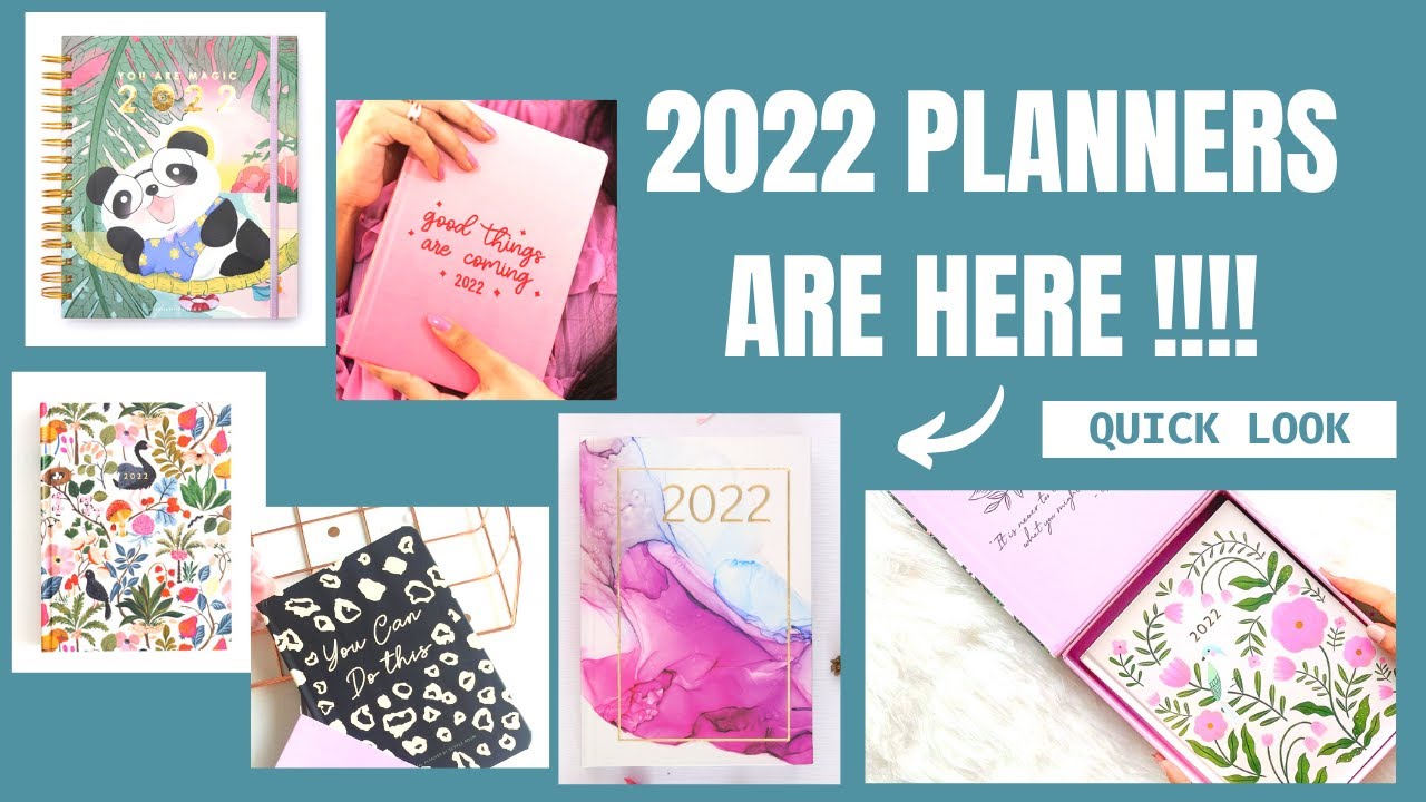 2022 Planner India | Newly Launched 2022 Indian Planners | The Productive Girl