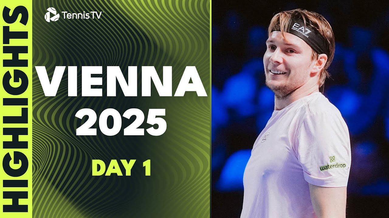 Bublik faces Tabilo; De Minaur, Khachanov & Griekspoor  in Action | Vienna 2025 Day 1 Highlights