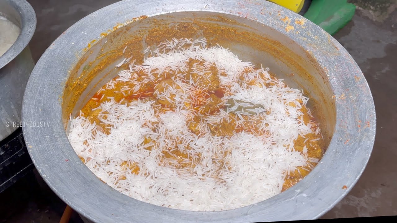 Party Style Chicken Biryani | Street Food