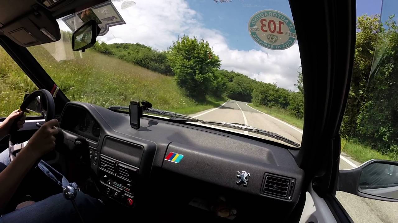peugeot 106 rallye 1.3 al 2° Busalla Motor Day