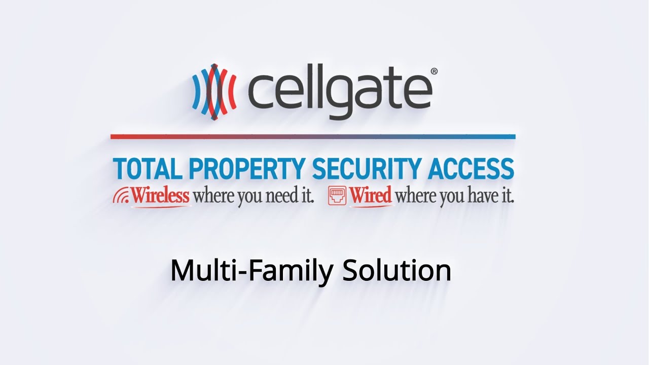Multifamily sales channel - security for apartments, condos & gated communities  #multifamily