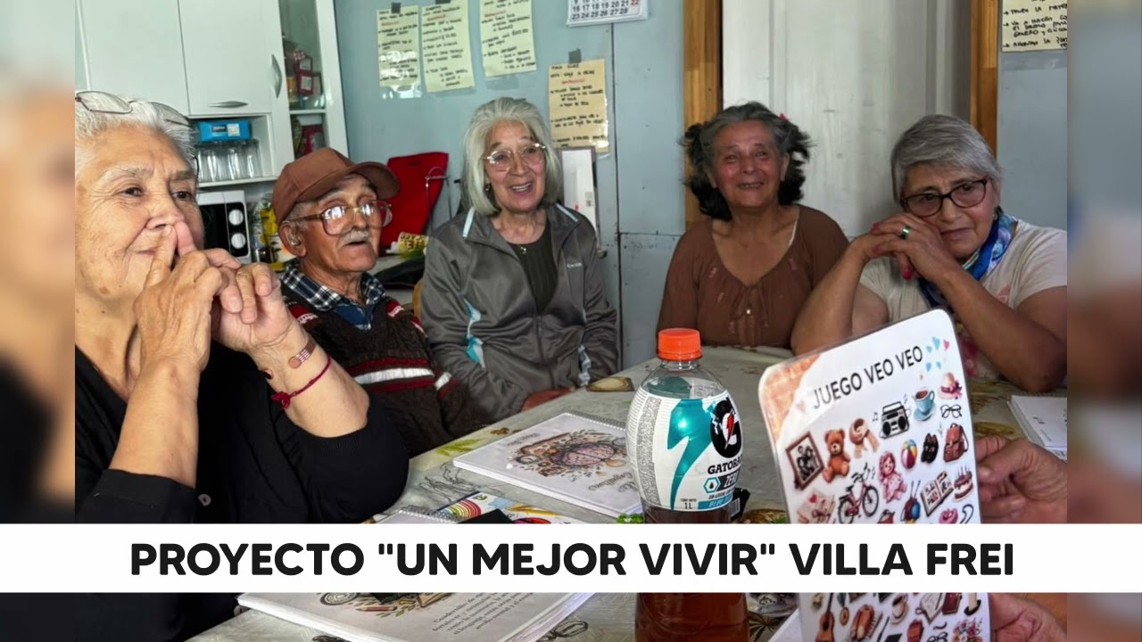 Proyecto “Un Mejor Vivir” beneficiará a adultos mayores de Villa Frei