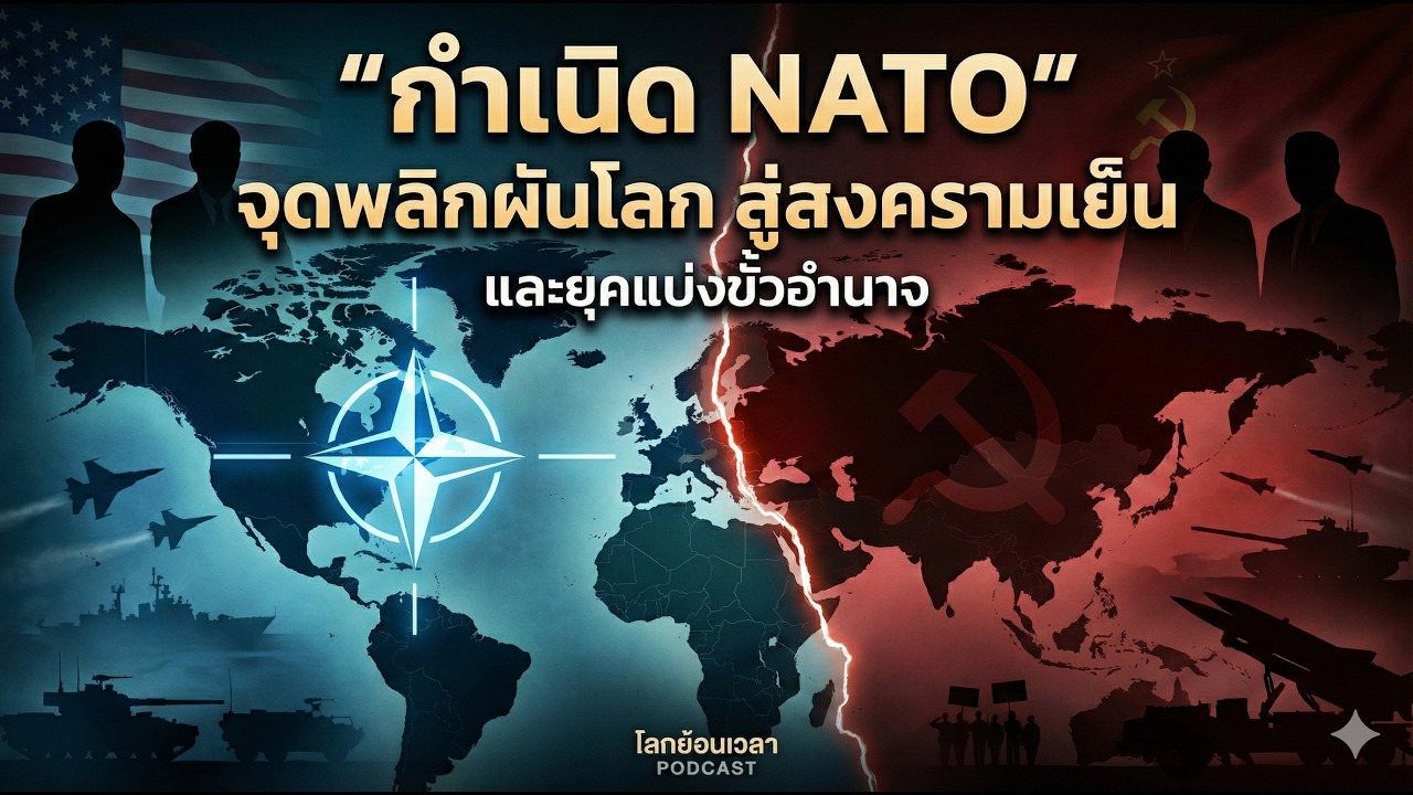 กำเนิด NATO : จุดพลิกผันโลก สู่สงครามเย็นและยุคแบ่งขั้วอำนาจ | โลกย้อนเวลา PODCAST