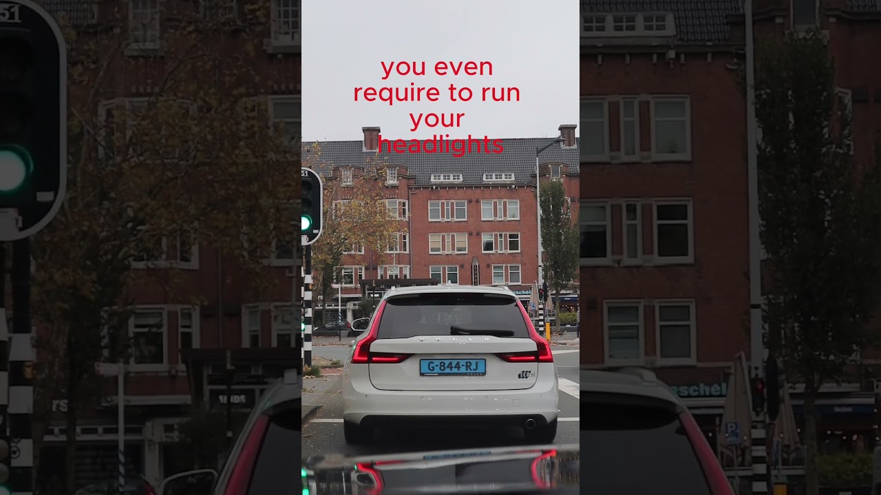 Дневные ходовые огни (ДХО) &mdash; стильный элемент безопасности! #вождение #канада #европа #сша