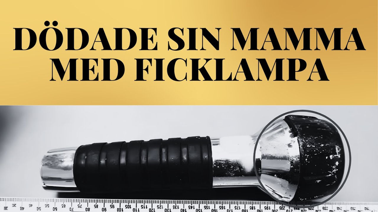 50-ÅRING DÖDADE SIN MAMMA MED FICKLAMPA