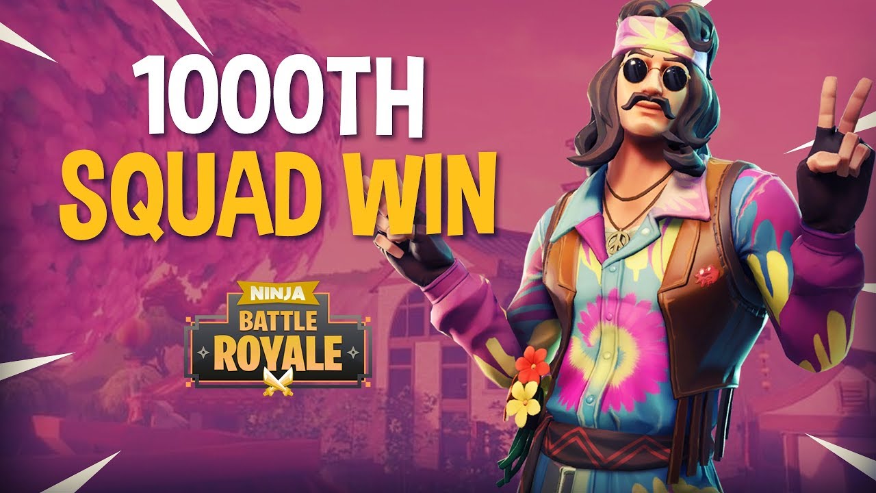 1000th Squad Win!! - Fortnite Battle Royale Gameplay - Ninja