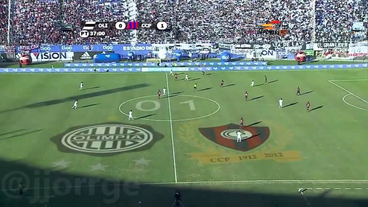 [HD] Goles Olimpia 1 - Cerro Porteño 2 Apertura 2012 Fecha 22