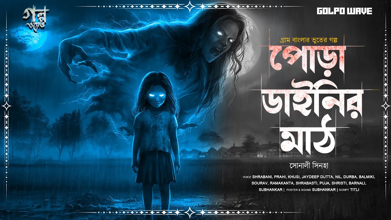 পোড়া ডাইনির মাঠ | গ্রাম বাংলার ভুতের গল্প | Scare Alert | সোনালী সিনহা | bengali audio story horror