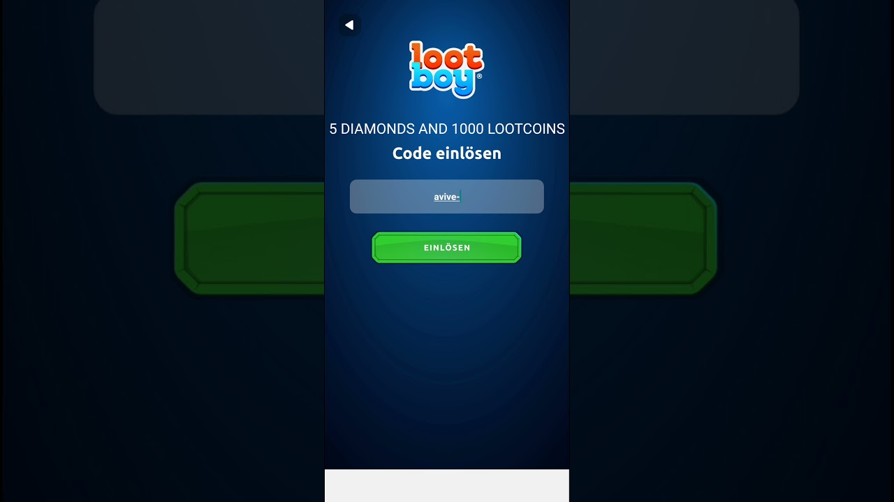 Lootboy Codes (10 DIAMONDS AND 4000 LOOTCOINS)