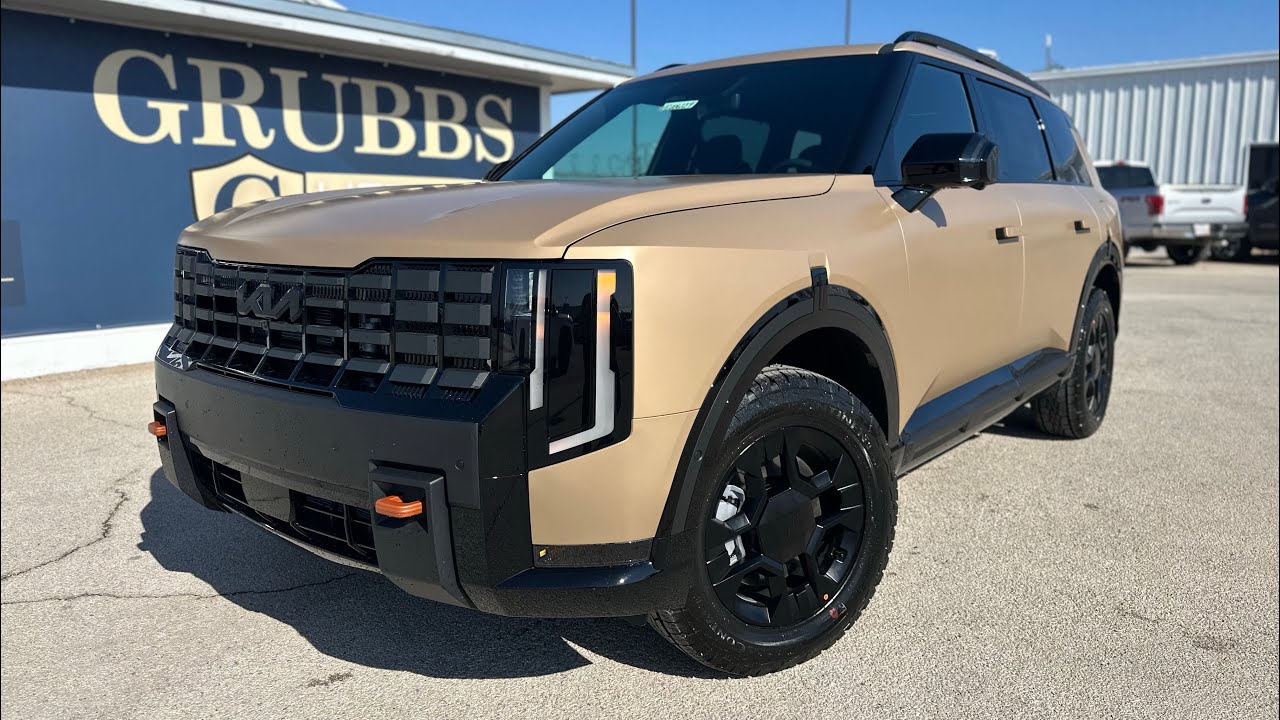 Обзор Kia Telluride X-Pro SX Prestige 2027 года.
