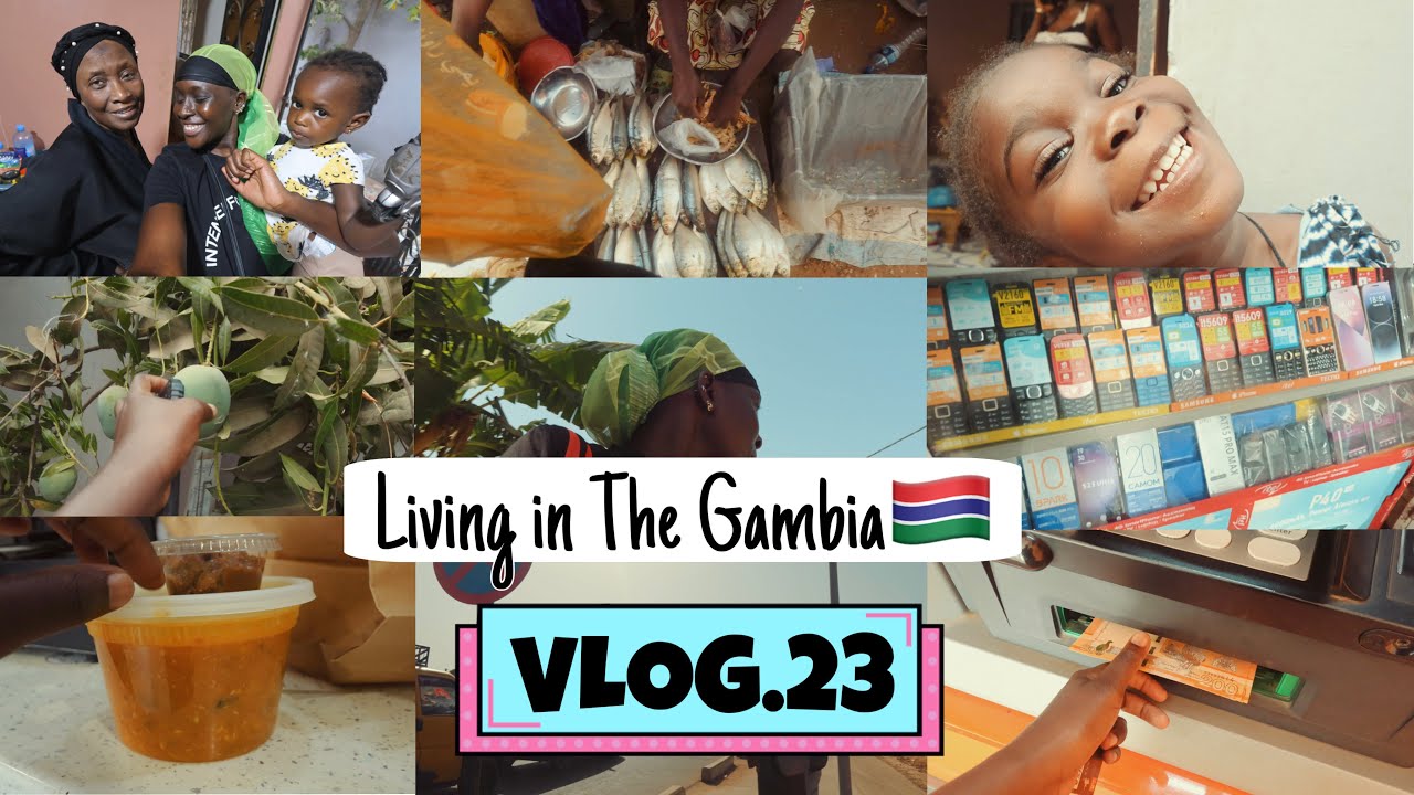 Living in The Gambia Vlog.23 | Buying phones in the market | Ramadan in Gambia Vlog