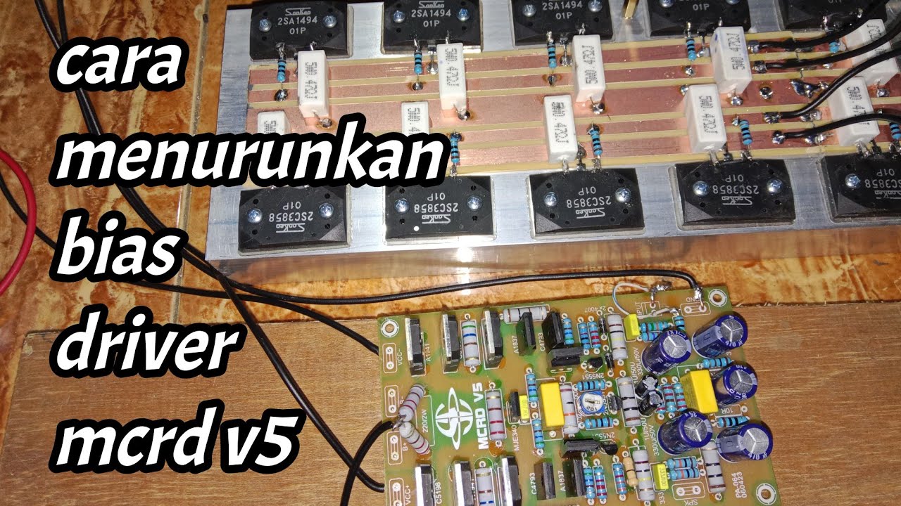 Cara menurunkan bias mcrd v5
