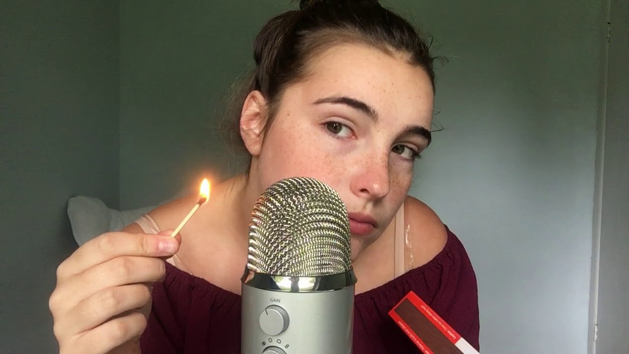 🔥|🔥ASMR🔥| 🔥Lighting & Striking Matches🔥 |🔥 Fire Crackles🔥 |🔥
