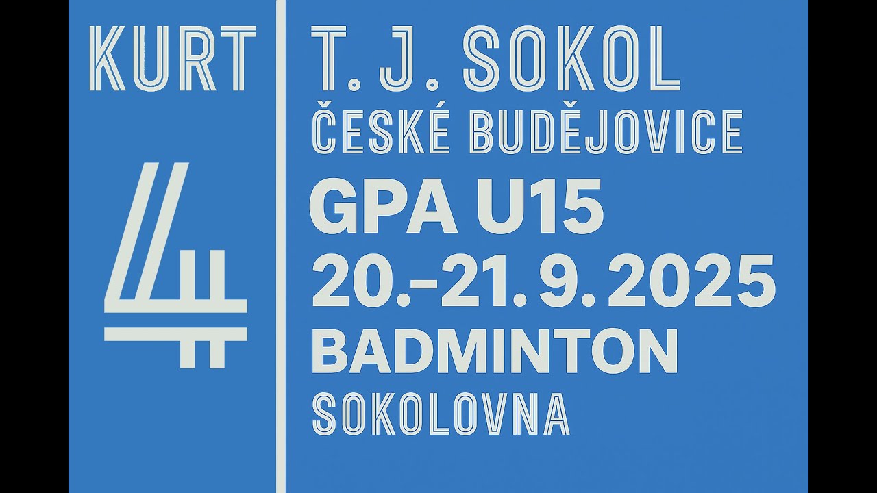 KURT 4 | GPA U15 České Budějovice | neděle 21.9.2025