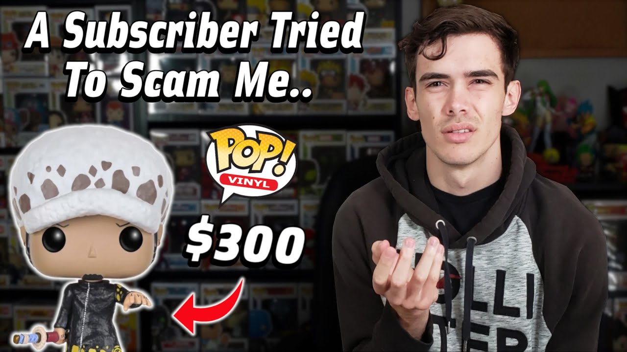 A Subscriber Tried To Scam Me Into Buying A $300 Fake One Piece Funko Pop!