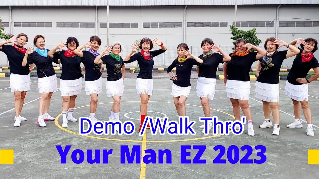[DEMO/ TEACH] Your Man EZ 2023 Line Dance November  2023