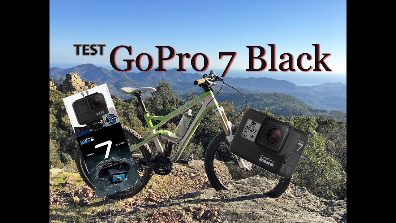 Test stabilisateur caméra GoPro hero 7 Black vs VTT et course à pied