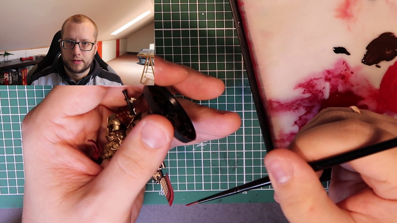 How to paint Adeptus Custodes Energy Weapons - Wie ich Energiewaffen für Custodes male