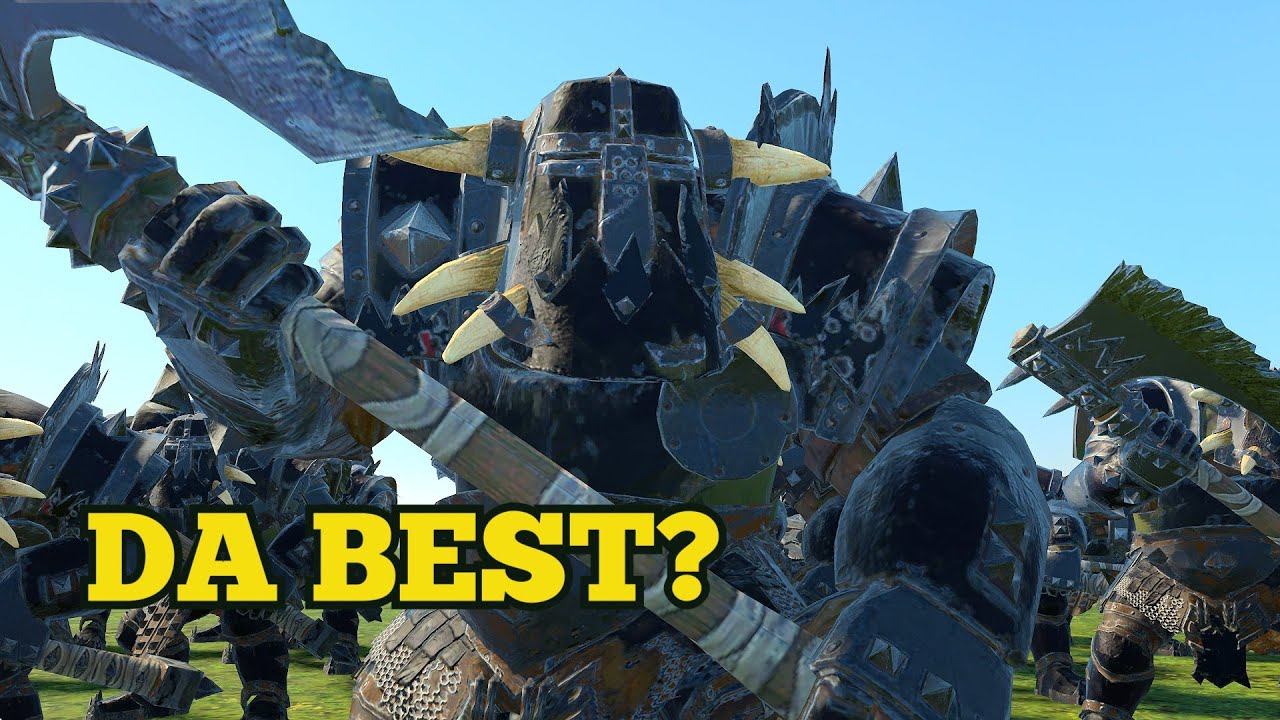 How Black Orcs Perform Against Similar Units | Total War Warhammer 3