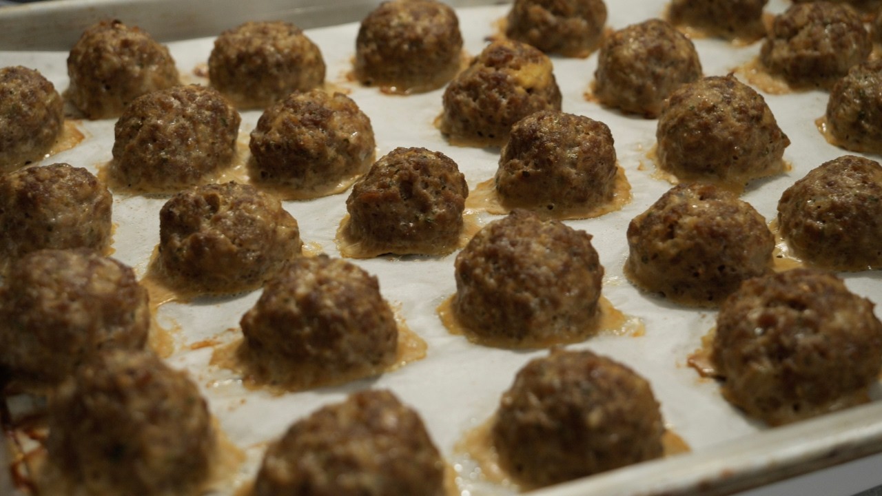 Easy Baked Potato Meatballs So Tender!! ASMR