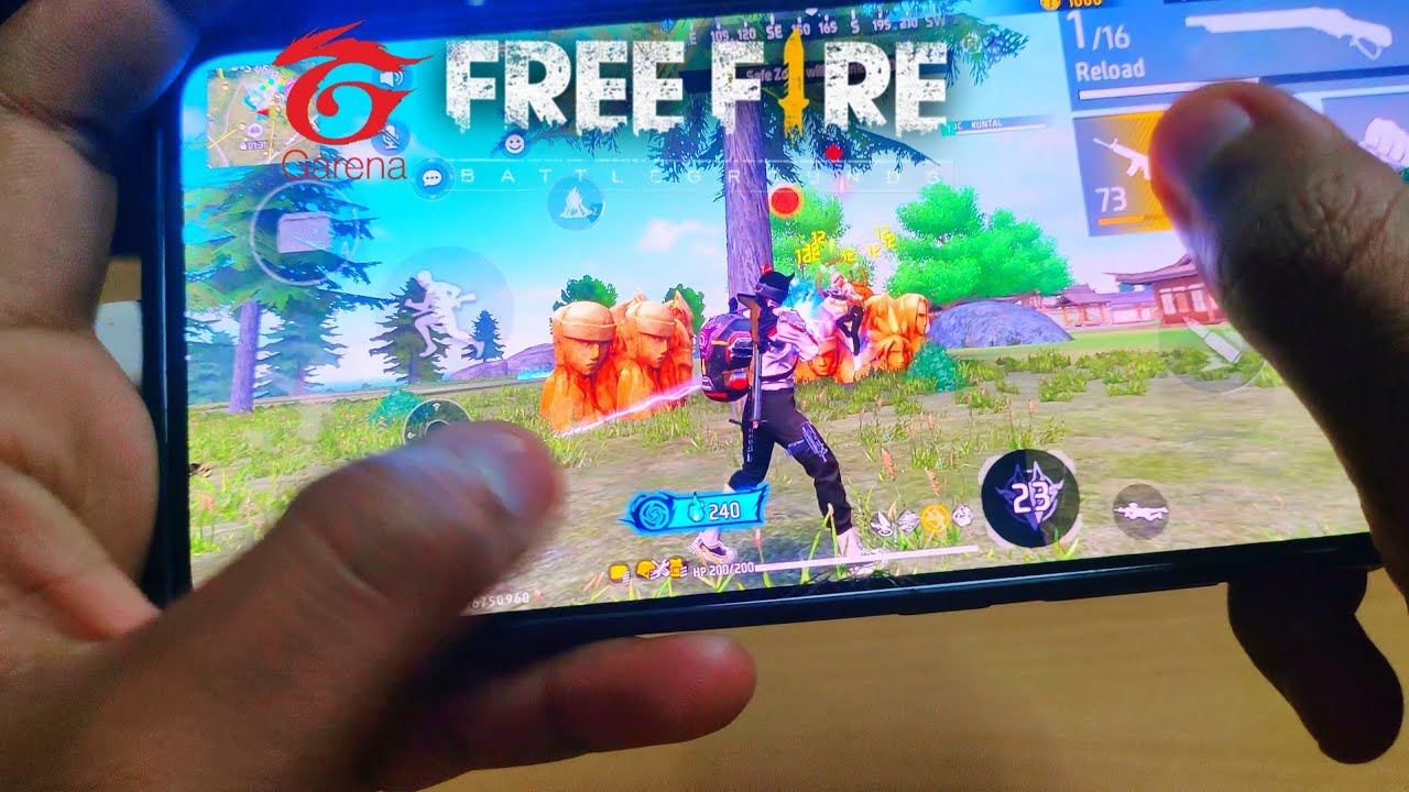 Poco X6 ⚡Free Fire Tast 2 Finger Gameplay Handcam⚡ Highlights!!📱22+ KILLS