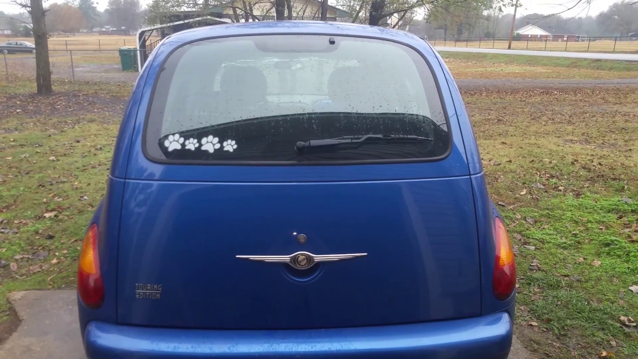 Pt cruiser rear hatch struts