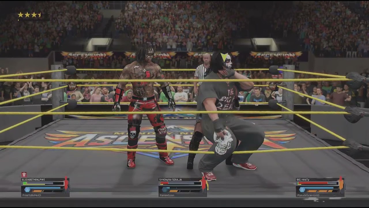 Syko Soulja VS Big nAsTy VS freetobeme #1 cotenders match