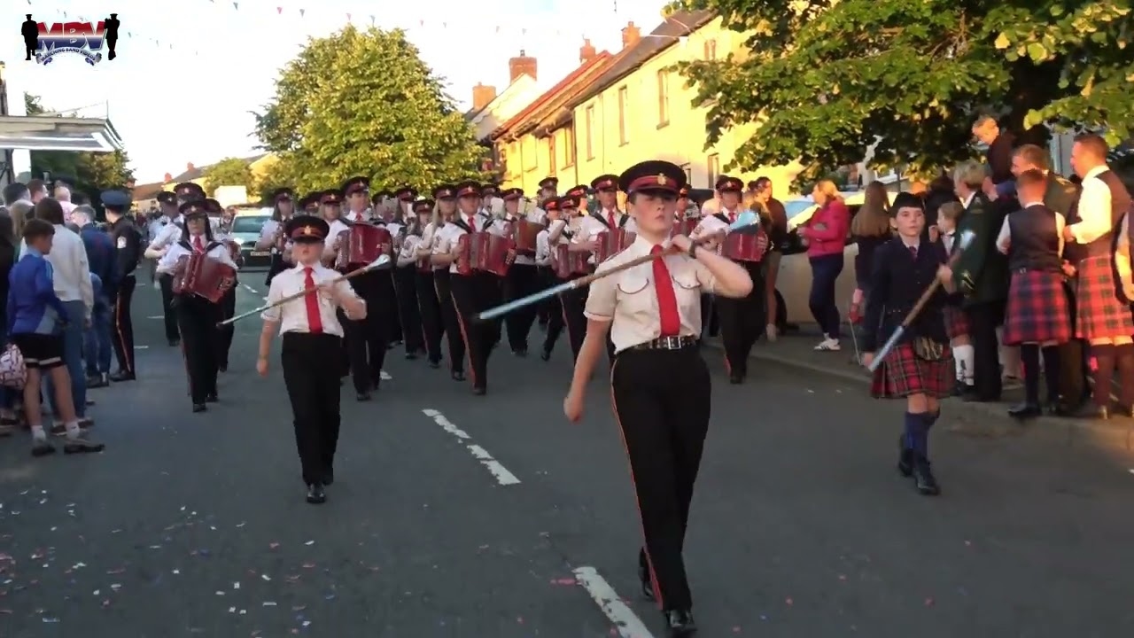 Mavemacullen Accordion Band @ Ballyrea Boyne Defenders Flute Band Parade 2025