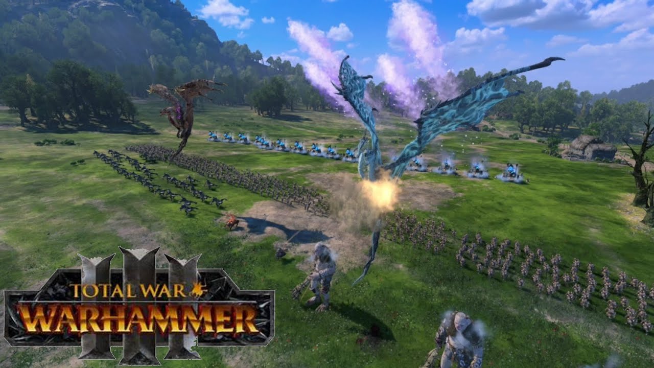 Norsca VS Imperium ⚔️ Total War: Warhammer 3 Cinematic Battle deutsch