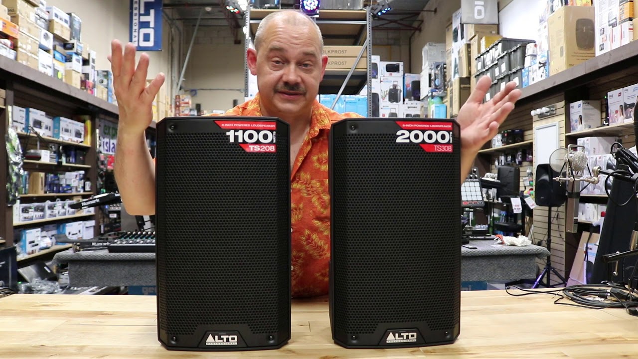 Live Sound Test Alto TS3 vs TS2 Head to Head The 1100 watt TS208 vs The New 2000w TS308