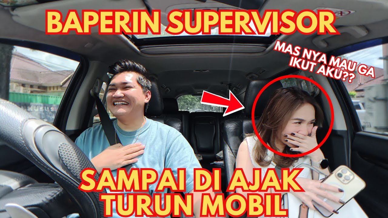 PRANK TAXI ONLINE!! NEMU SUPERVISOR CINTA DI KOTA MALANG