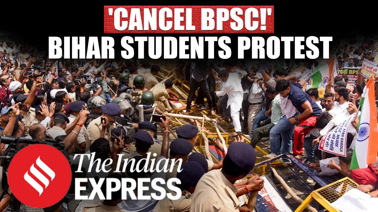 BPSC Protest In Patna: Bihar Students March To Raj Bhavan, Demand BPSC Exam Cancellation