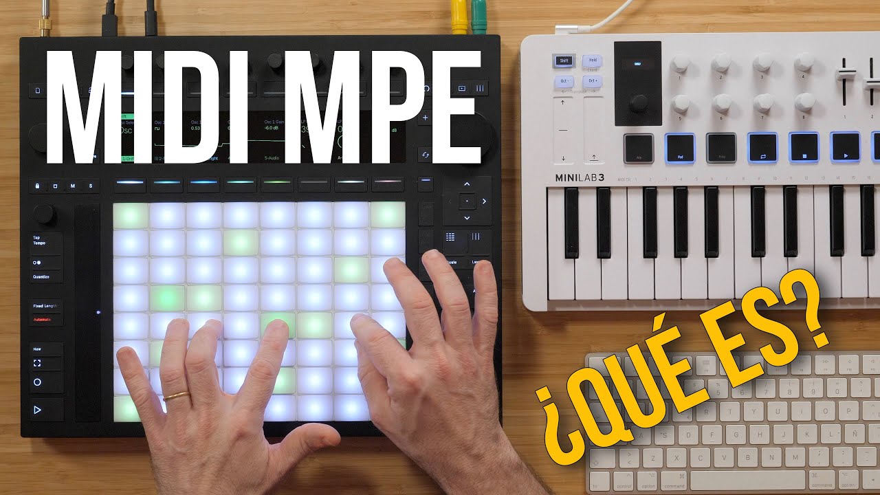 ¿Qué es MIDI MPE?