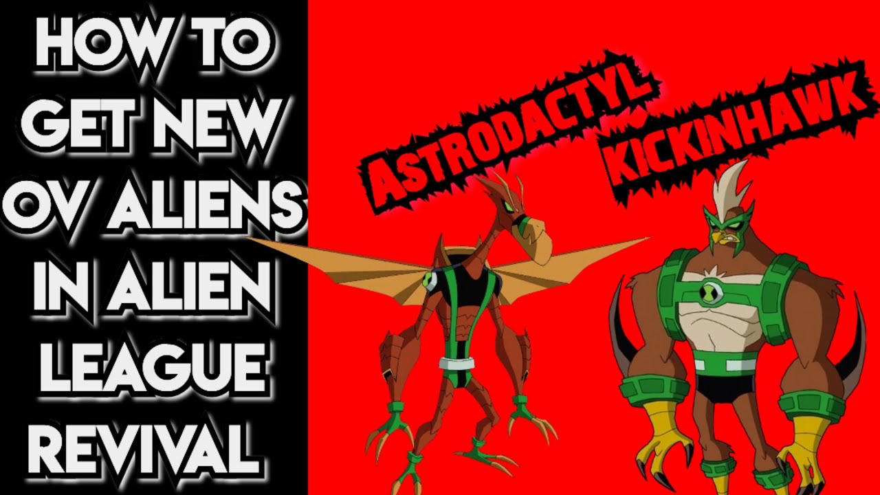 How to get Astrodactyl and kickinhawk in alien league revival #ben10 #roblox #newupdate 