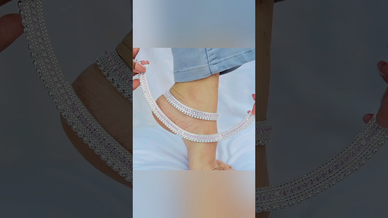 latest payal design 2025|new anklet design #viralshort #anklets #wedding #fashion #trendingshorts