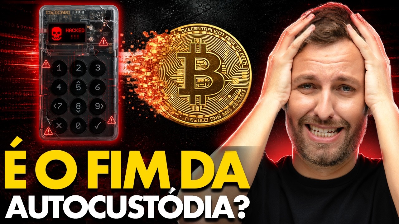COLDCARD FOI HACKEADA? SEU BITCOIN N&Atilde;O EST&Aacute; 100% SEGURO EM AUTOCUST&Oacute;DIA