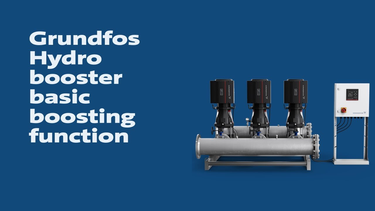 Основная функция повышения давления системы повышения давления Grundfos