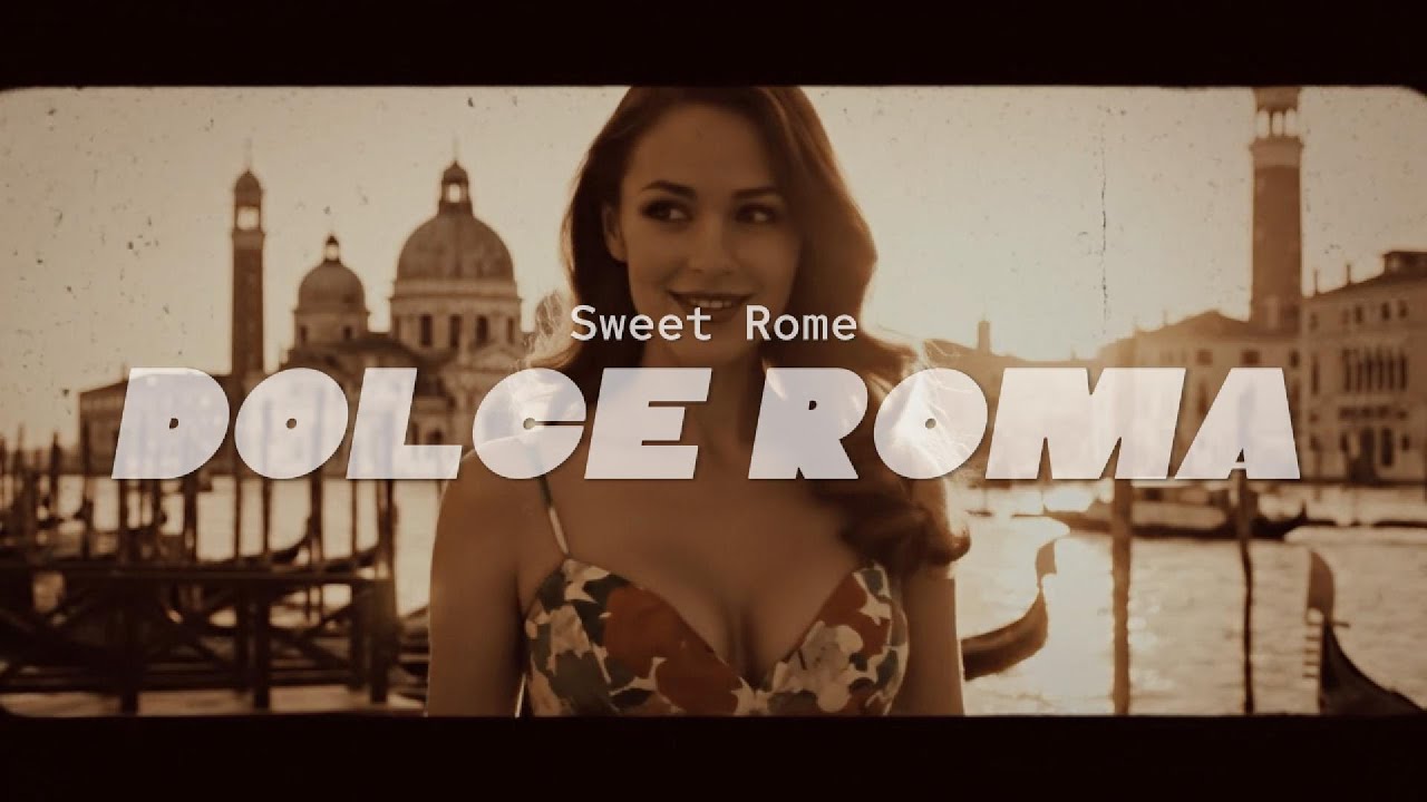 Dolce Roma vB - Sweet Rome - 1960s Vintage Italian Romance Music and Beauty