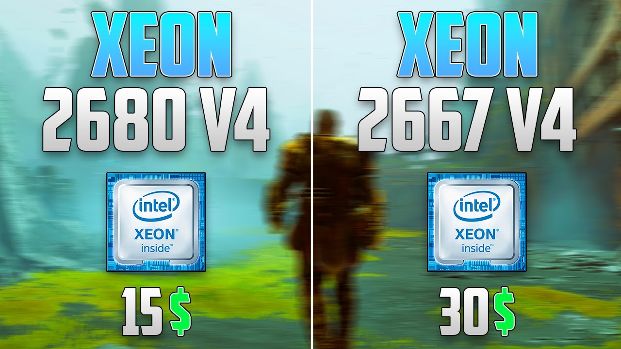 XEON 2680 V4 vs XEON 2667 V4 - Tested in 10 Games! Which one is better?