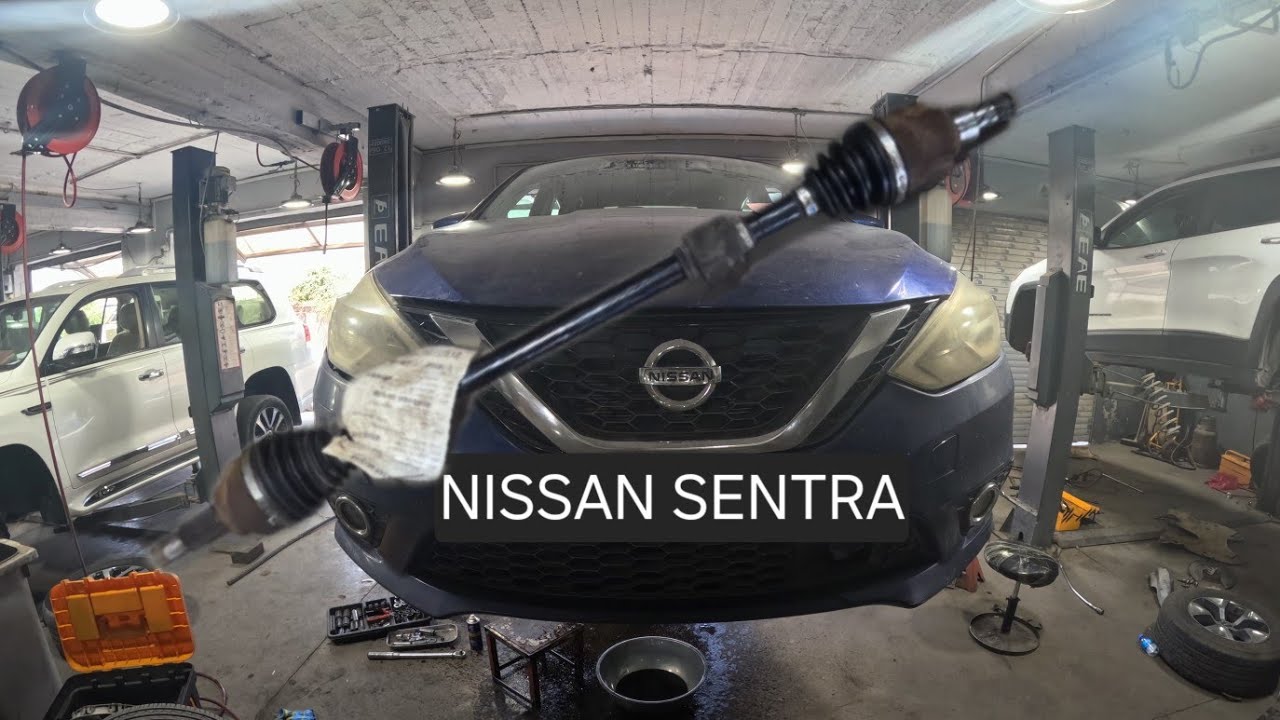right CV axle replacement ... nissan sentra 2013-2019 (torque specs)