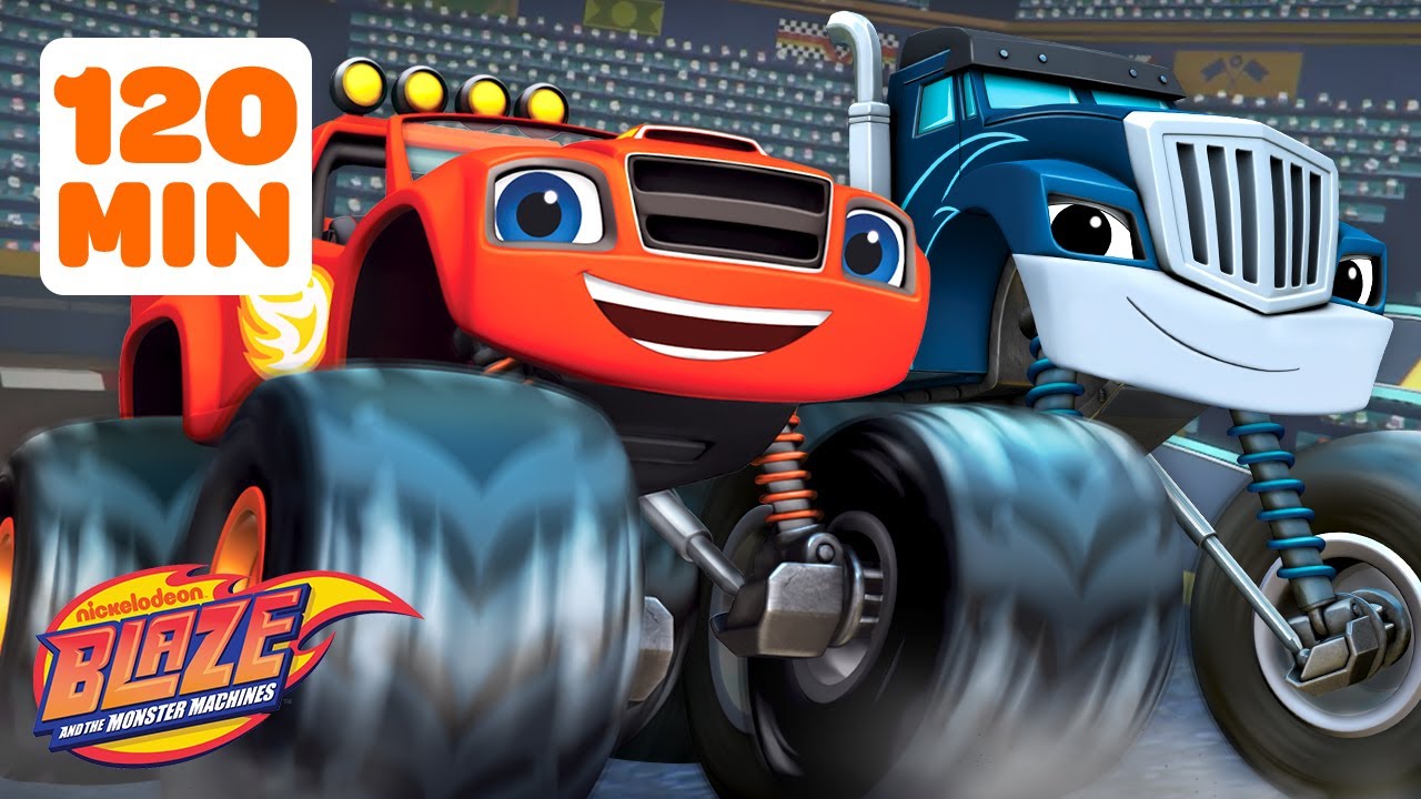 120 MINUTES of Blaze's Monster Machine RACES! 🏆 | Blaze and the Monster Machines
