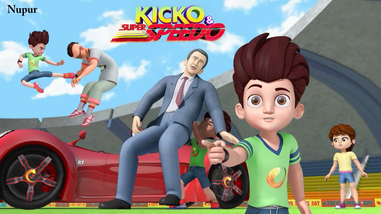 Kicko ने Tokyo Stadium के Chairman को बचाया | Kicko And Super Speedo | Kids Cartoon In Hindi