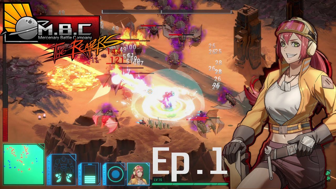 M.B.C: The Reapers - Gameplay Walkthrough Ep.1 Using Mechs To Crash Xeon's | No Commentary |