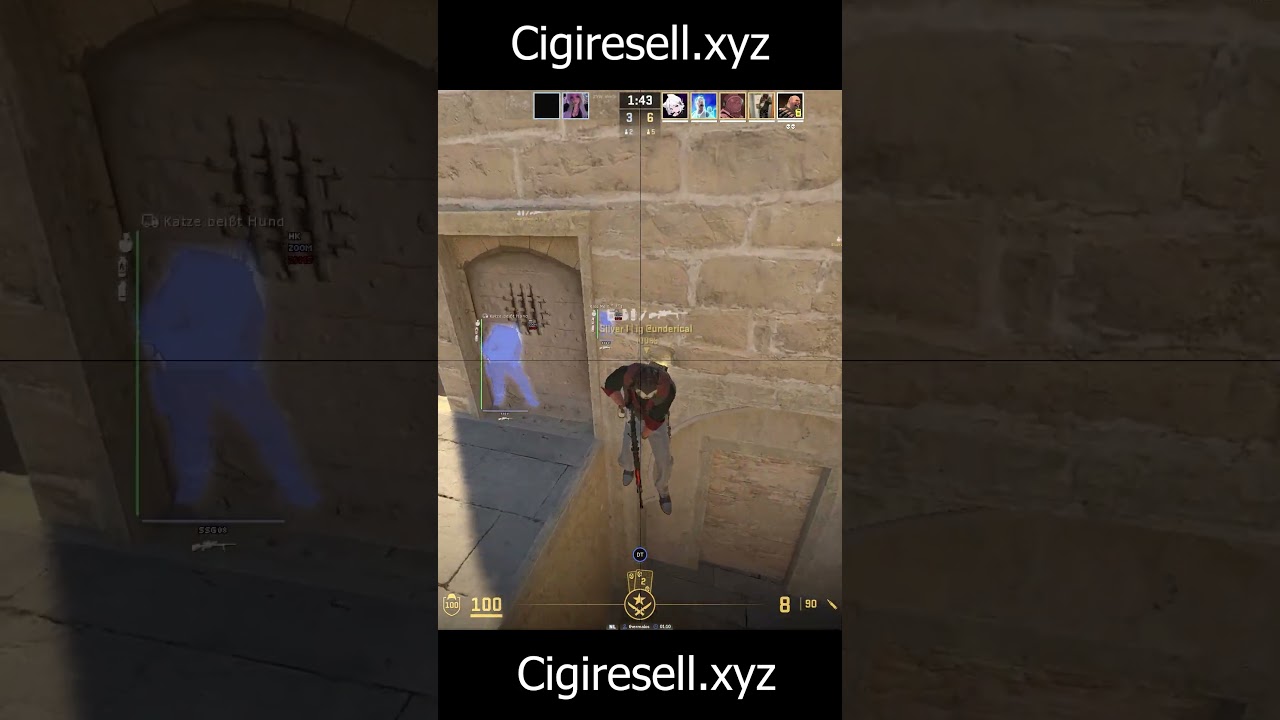 neverlose cs2 hvh 4K clip