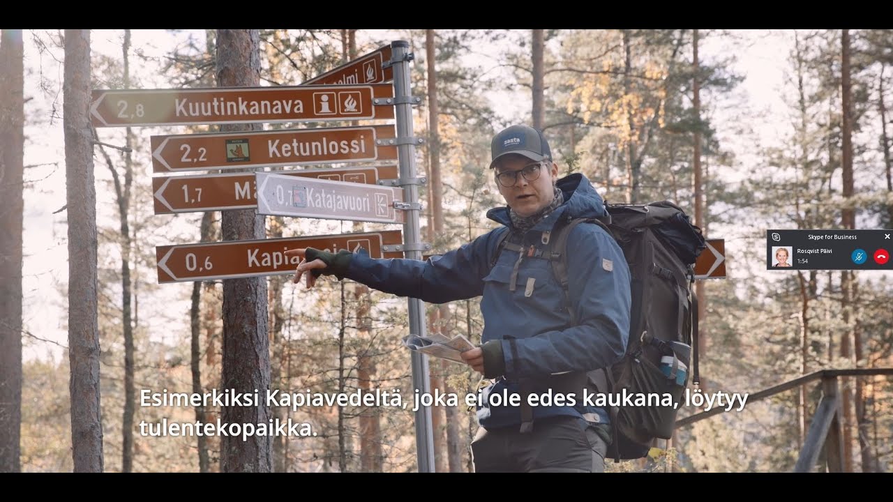 Retkietiketti&auml; peruskoululaisille - osa 2 Suosi merkittyj&auml; reittej&auml;